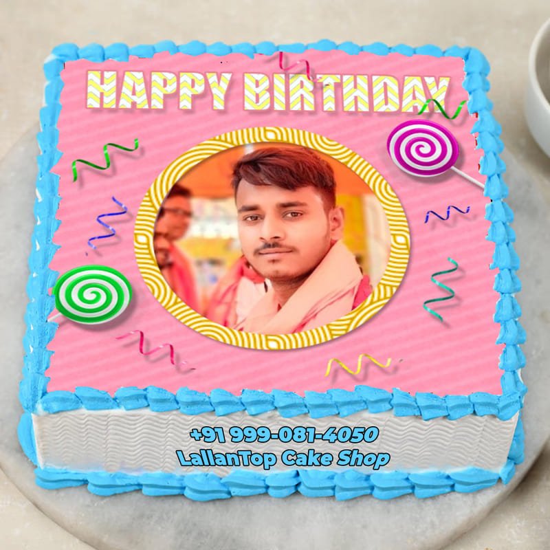 Snap and Savor Birthday Photo Cake 3 Snap and Savor Birthday Photo Cake
