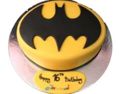 Batman Fondant Cake from LallanTop Cake Shop - Delivery in East Delhi, South-East Delhi, Ghaziabad, and Noida