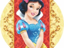 Alternative view of Snow White Princess Photo Cake