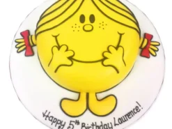 Little Miss Sunshine Fondant Cake
