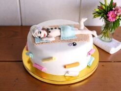 Spa Massage Fondant Cake