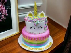 Sparkling Unicorn Bliss Confection Cake
