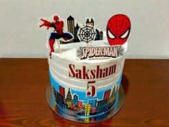 Spider-Man City Hero Birthday Cake