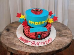 Spider-Man Web Adventure Cake