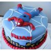 spiderman customized birthday cake 1 From LallamTop Cake Shop