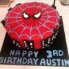 Spiderman Customized Cake 1 spiderman customized cake 1 From LallamTop Cake Shop