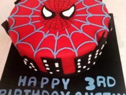 Spiderman Customized Cake