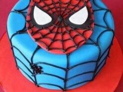 Spiderman Designer Fondant Cake