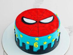 Spiderman Mask Cake
