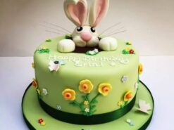 Spring Rabbit Theme Cake