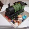 steam engine train fondant cake 1 From LallamTop Cake Shop