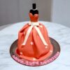 Stylish Ballgown Cake 1 stylish ballgown cake 1 From LallamTop Cake Shop