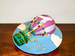 Stylish Balloon Fondant Cake
