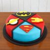 Superhero Fondant Cake 1 superhero fondant cake 2 From LallamTop Cake Shop