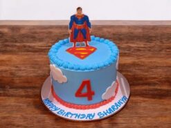 Superman Celebration Delight Cake