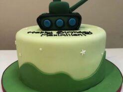Tank Birthday Cake