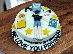 Tech and Treats Delight Cake