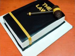 The Law Book Fondant Cake 8 The Law Book Fondant Cake - Image 3