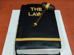 The Law Book Fondant Cake 9 The Law Book Fondant Cake - Image 4