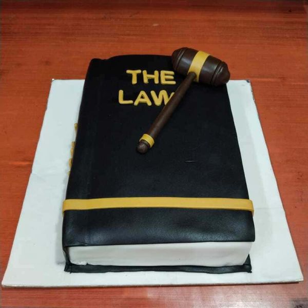 The Law Book Fondant Cake 6 The Law Book Fondant Cake - Image 4