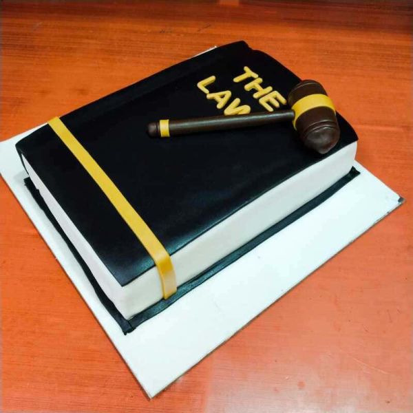 The Law Book Fondant Cake 5 The Law Book Fondant Cake - Image 3
