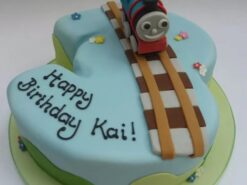Thomas Number 3 Fondant Cake