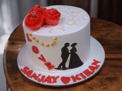 Timeless Romance Harmony Cake