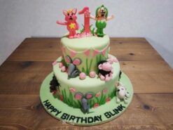 Tiny Tails Jungle Party Cake