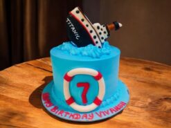 Titanic Voyage Celebration Cake