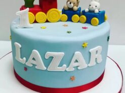 Toy Train Fondant Cake
