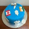 Travel Themed Fondant Cake 1 travel themed fondant cake 1 From LallamTop Cake Shop