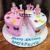 twin celebration cake 1 From LallamTop Cake Shop
