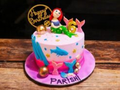 Underwater Bloom Cake