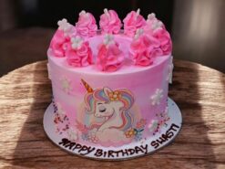 Unicorn Blossom Fantasy Cake