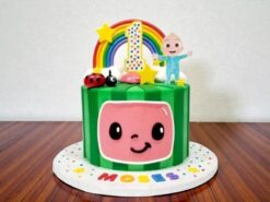 Vibrant Cocomelon Celebration Cake
