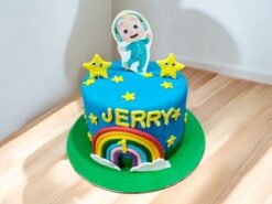Vibrant First Milestone Cake