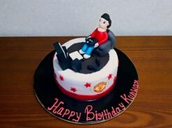 Video Game Lover Fondant Cake