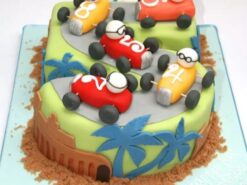 Vintage Monaco Grand Prix Cake