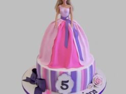 Wishful Barbie Fondant Cake