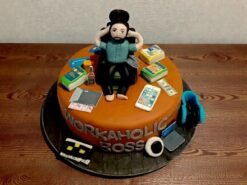 Workaholic BOSS Theme Cake