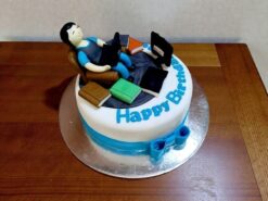 Workaholic DAD Birthday Cake
