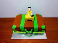 Workaholic Designer Fondant Cake