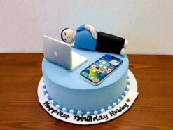 Workaholic Lifestyle Theme Cake