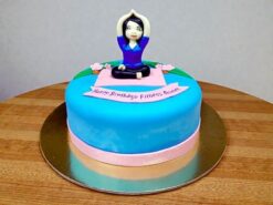 Yoga Girl Cake