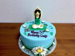 Yoga Therapy Theme Cake