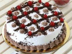Zig Zag Black Forest Cake