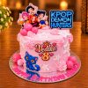 K-Pop Music Theme Birthday Cake 2 K-Pop Music Theme Birthday Cake - 1